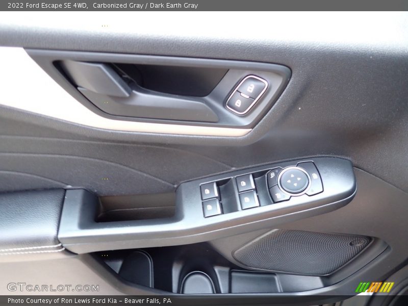 Carbonized Gray / Dark Earth Gray 2022 Ford Escape SE 4WD