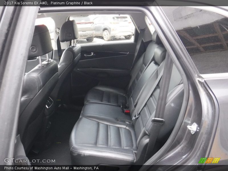 Rear Seat of 2017 Sorento EX AWD