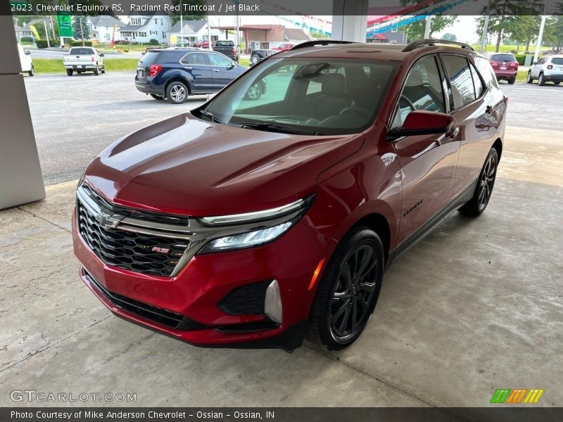 Radiant Red Tintcoat / Jet Black 2023 Chevrolet Equinox RS