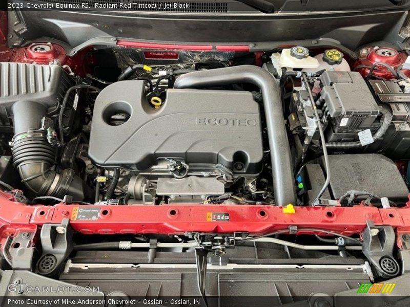 Radiant Red Tintcoat / Jet Black 2023 Chevrolet Equinox RS