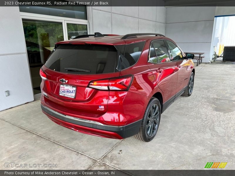 Radiant Red Tintcoat / Jet Black 2023 Chevrolet Equinox RS