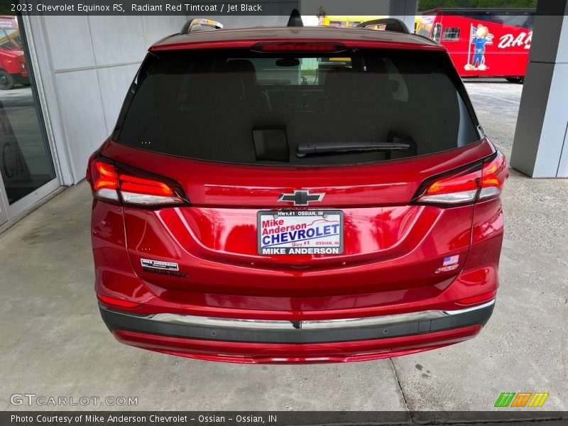 Radiant Red Tintcoat / Jet Black 2023 Chevrolet Equinox RS