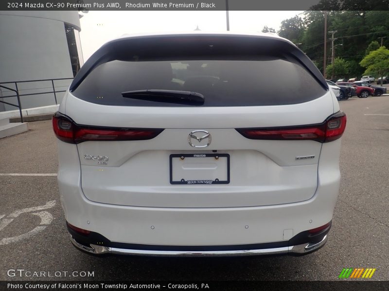 Rhodium White Premium / Black 2024 Mazda CX-90 Premium Plus AWD