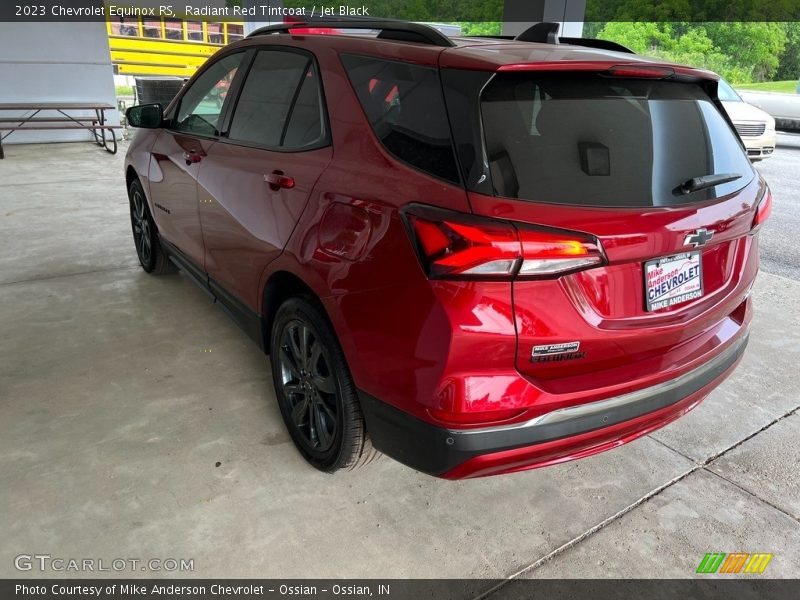 Radiant Red Tintcoat / Jet Black 2023 Chevrolet Equinox RS