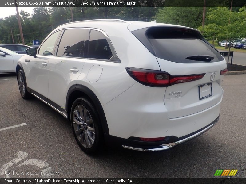 Rhodium White Premium / Black 2024 Mazda CX-90 Premium Plus AWD
