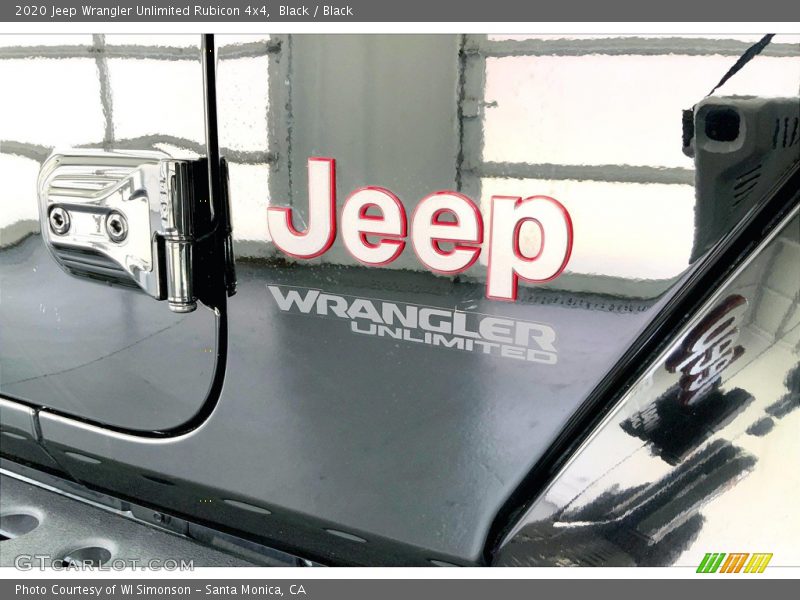 Black / Black 2020 Jeep Wrangler Unlimited Rubicon 4x4