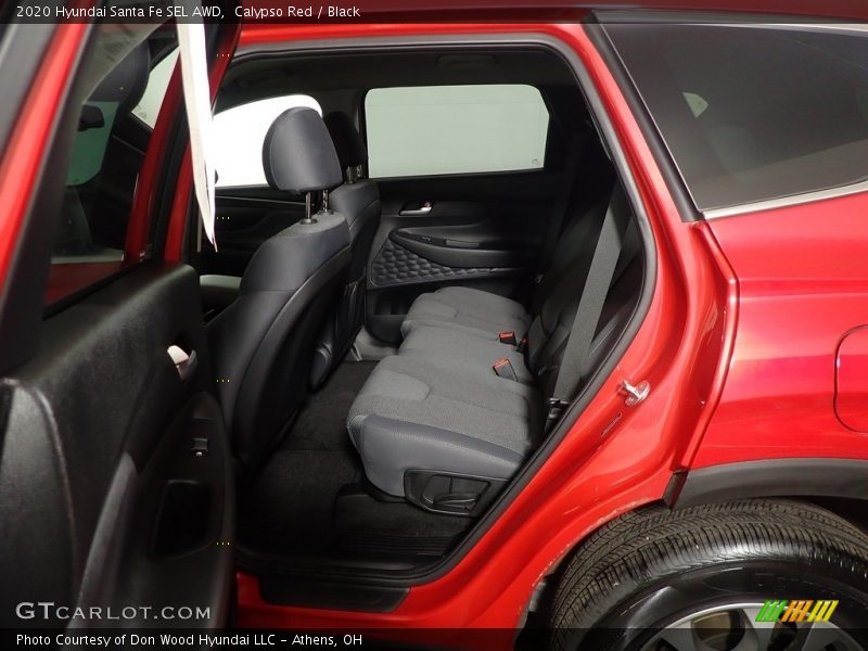 Calypso Red / Black 2020 Hyundai Santa Fe SEL AWD