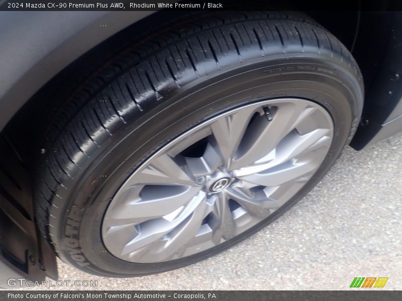 Rhodium White Premium / Black 2024 Mazda CX-90 Premium Plus AWD
