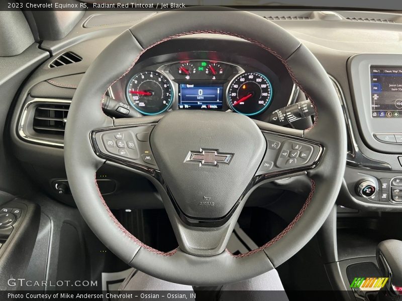 Radiant Red Tintcoat / Jet Black 2023 Chevrolet Equinox RS