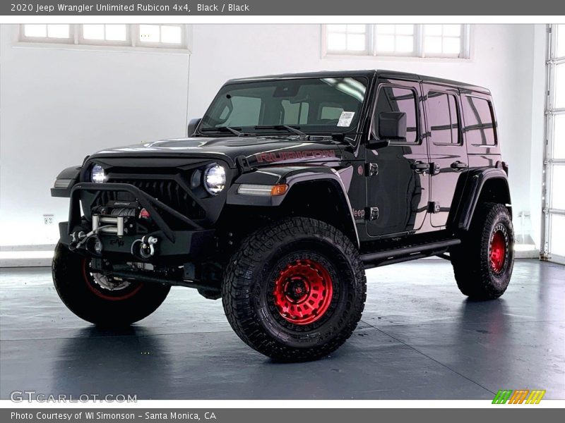 Black / Black 2020 Jeep Wrangler Unlimited Rubicon 4x4