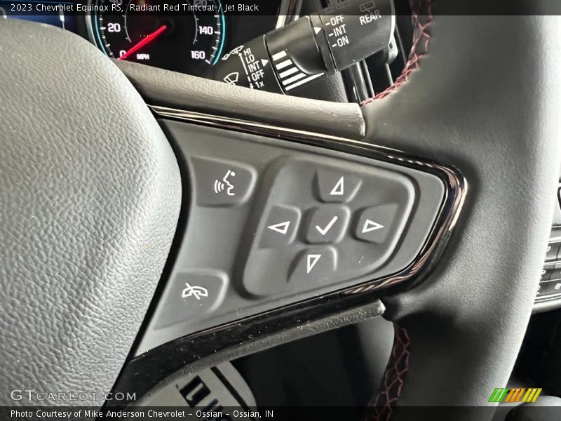Radiant Red Tintcoat / Jet Black 2023 Chevrolet Equinox RS
