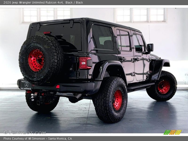 Black / Black 2020 Jeep Wrangler Unlimited Rubicon 4x4
