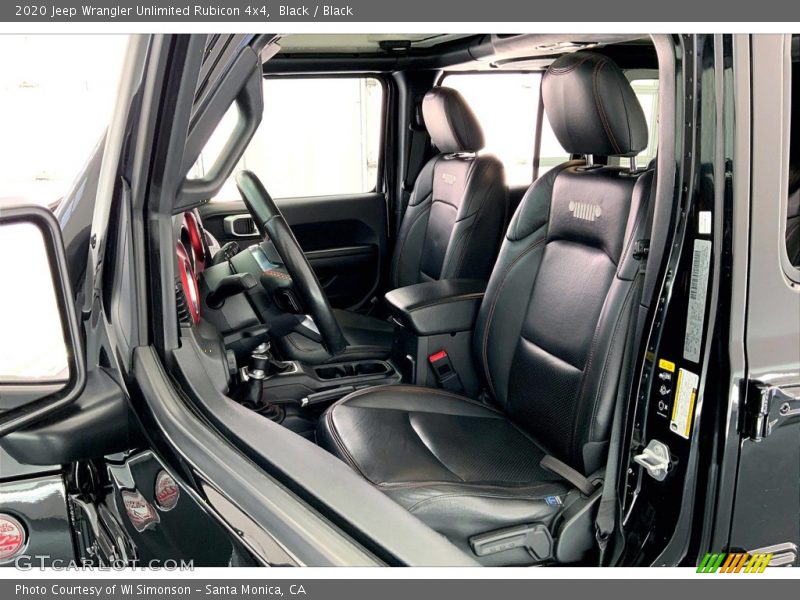 Black / Black 2020 Jeep Wrangler Unlimited Rubicon 4x4