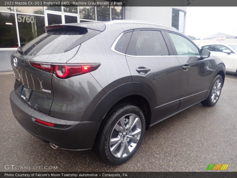 Machine Gray Metallic / Black 2023 Mazda CX-30 S Preferred AWD
