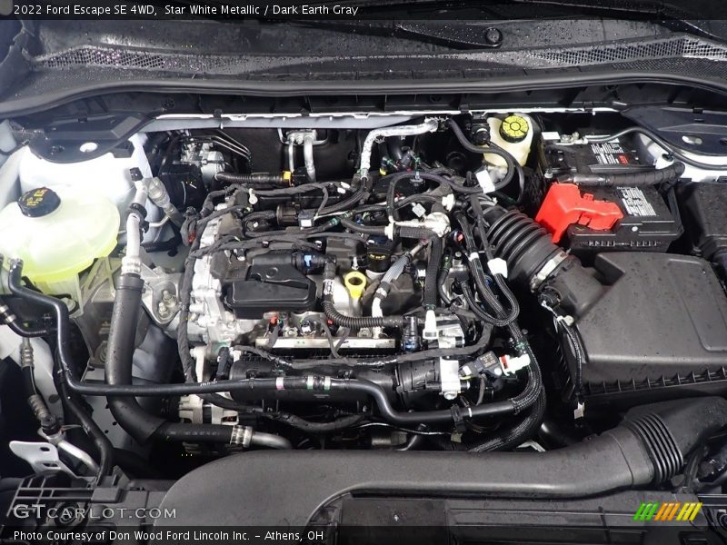 Star White Metallic / Dark Earth Gray 2022 Ford Escape SE 4WD
