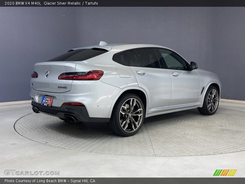 Glacier Silver Metallic / Tartufo 2020 BMW X4 M40i