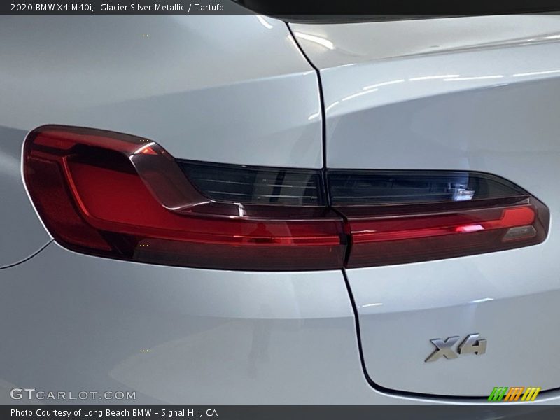 Glacier Silver Metallic / Tartufo 2020 BMW X4 M40i