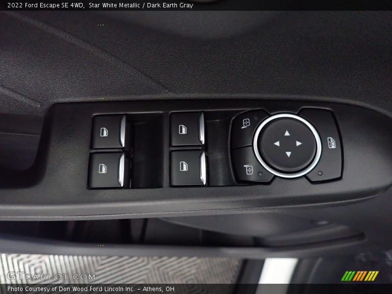 Star White Metallic / Dark Earth Gray 2022 Ford Escape SE 4WD