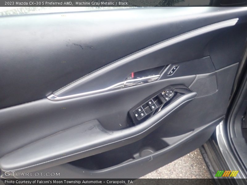 Machine Gray Metallic / Black 2023 Mazda CX-30 S Preferred AWD
