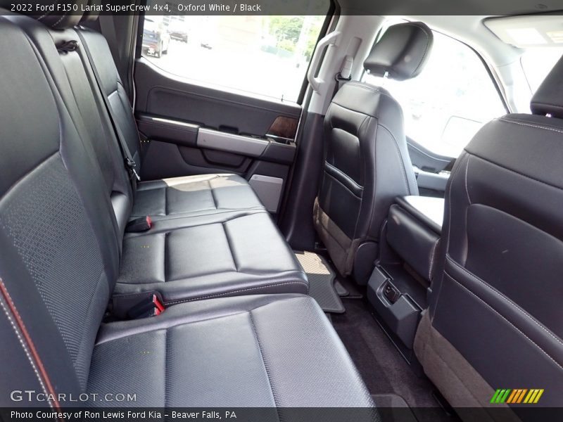 Rear Seat of 2022 F150 Lariat SuperCrew 4x4