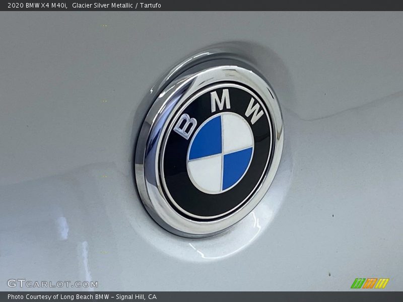 Glacier Silver Metallic / Tartufo 2020 BMW X4 M40i