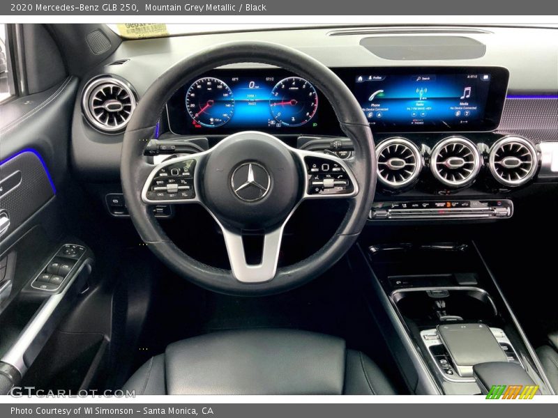 Mountain Grey Metallic / Black 2020 Mercedes-Benz GLB 250