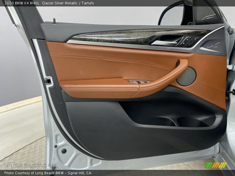 Glacier Silver Metallic / Tartufo 2020 BMW X4 M40i