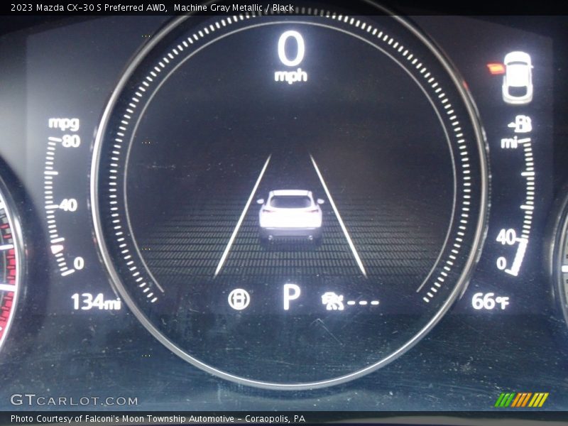 Machine Gray Metallic / Black 2023 Mazda CX-30 S Preferred AWD