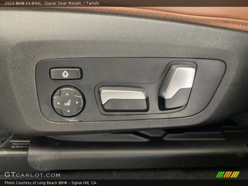 Glacier Silver Metallic / Tartufo 2020 BMW X4 M40i