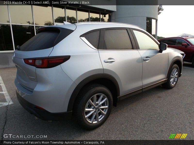 Sonic Silver Metallic / Black 2023 Mazda CX-5 S Select AWD