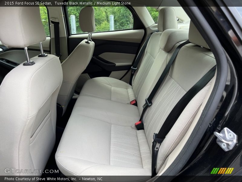 Rear Seat of 2015 Focus SE Sedan