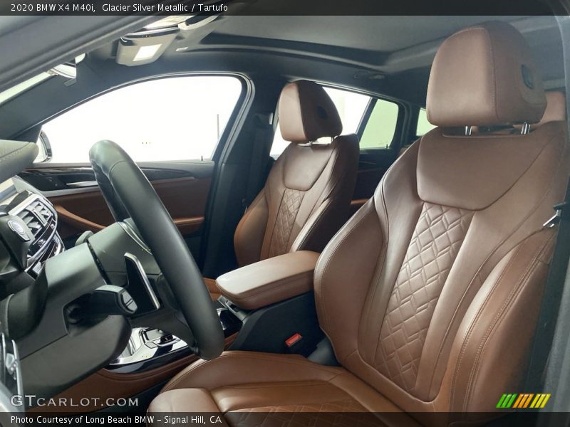 Glacier Silver Metallic / Tartufo 2020 BMW X4 M40i