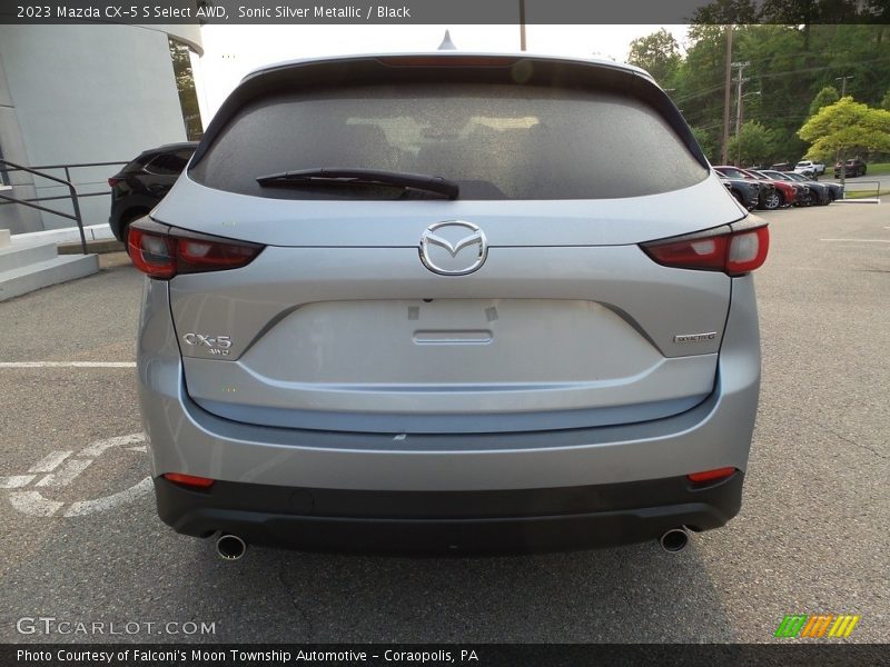 Sonic Silver Metallic / Black 2023 Mazda CX-5 S Select AWD