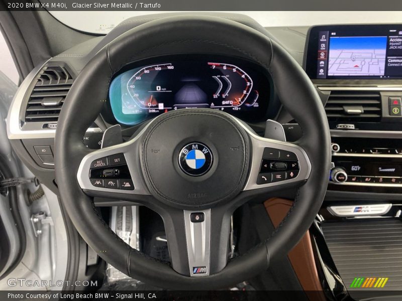 Glacier Silver Metallic / Tartufo 2020 BMW X4 M40i