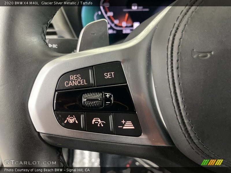 Glacier Silver Metallic / Tartufo 2020 BMW X4 M40i