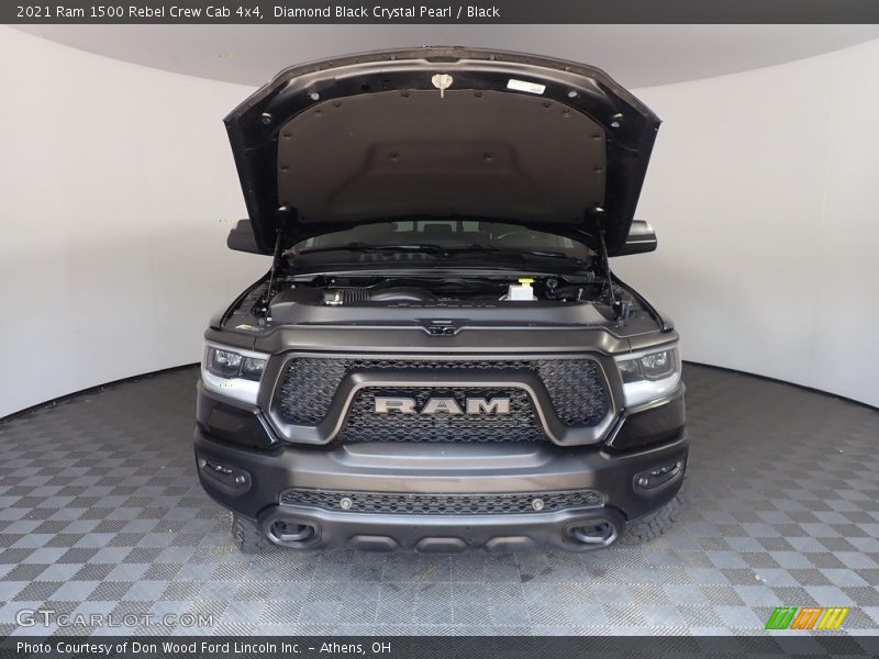 Diamond Black Crystal Pearl / Black 2021 Ram 1500 Rebel Crew Cab 4x4