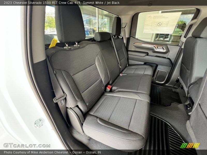 Summit White / Jet Black 2023 Chevrolet Silverado 1500 RST Crew Cab 4x4