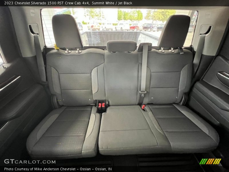 Summit White / Jet Black 2023 Chevrolet Silverado 1500 RST Crew Cab 4x4