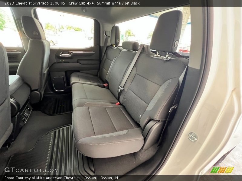 Summit White / Jet Black 2023 Chevrolet Silverado 1500 RST Crew Cab 4x4