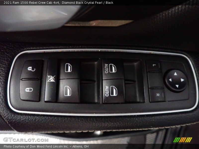 Diamond Black Crystal Pearl / Black 2021 Ram 1500 Rebel Crew Cab 4x4