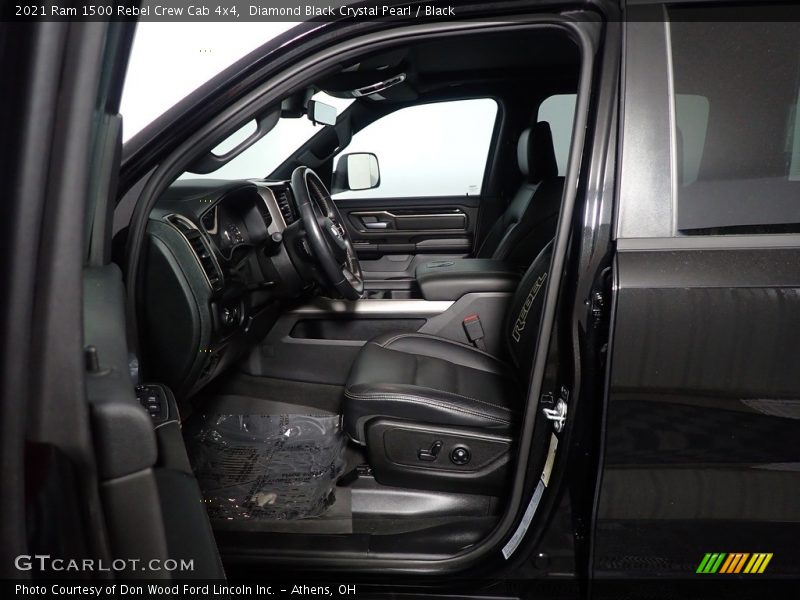 Diamond Black Crystal Pearl / Black 2021 Ram 1500 Rebel Crew Cab 4x4