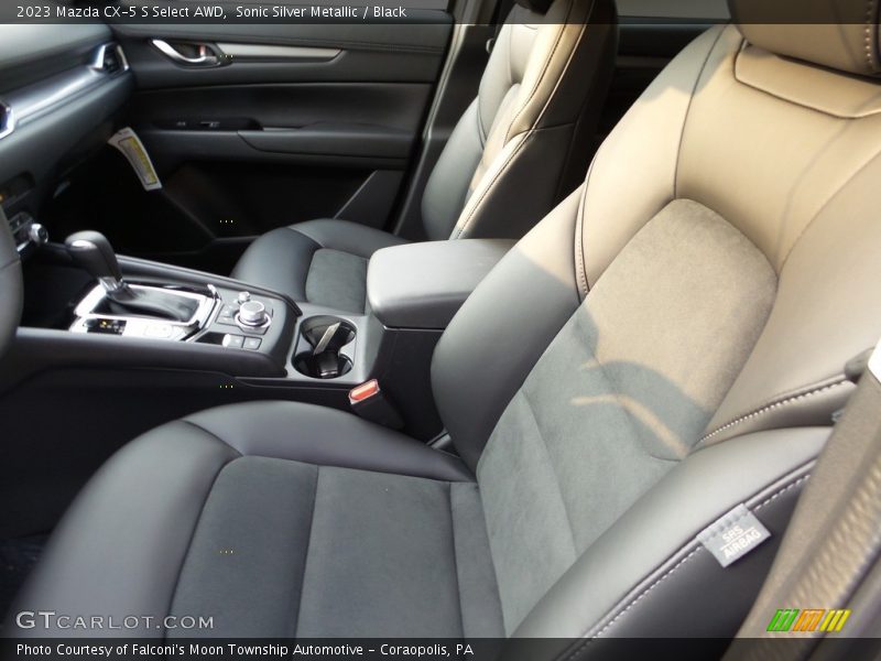Sonic Silver Metallic / Black 2023 Mazda CX-5 S Select AWD