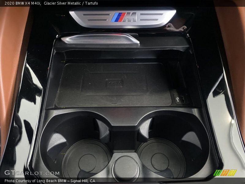Glacier Silver Metallic / Tartufo 2020 BMW X4 M40i