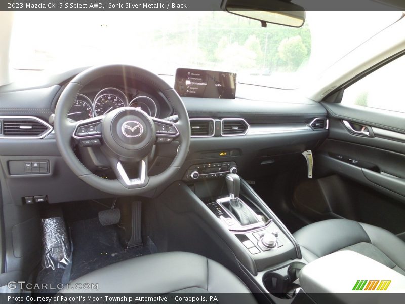 Sonic Silver Metallic / Black 2023 Mazda CX-5 S Select AWD