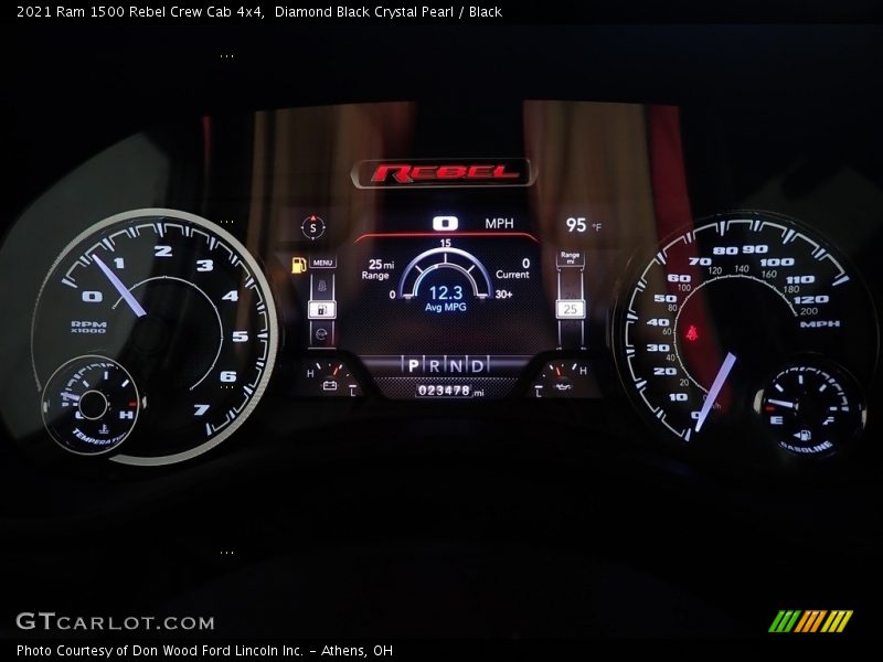Diamond Black Crystal Pearl / Black 2021 Ram 1500 Rebel Crew Cab 4x4