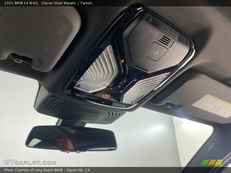 Glacier Silver Metallic / Tartufo 2020 BMW X4 M40i
