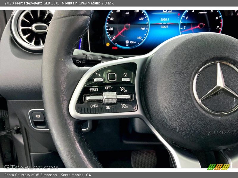 Mountain Grey Metallic / Black 2020 Mercedes-Benz GLB 250