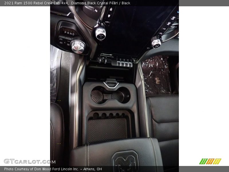 Diamond Black Crystal Pearl / Black 2021 Ram 1500 Rebel Crew Cab 4x4