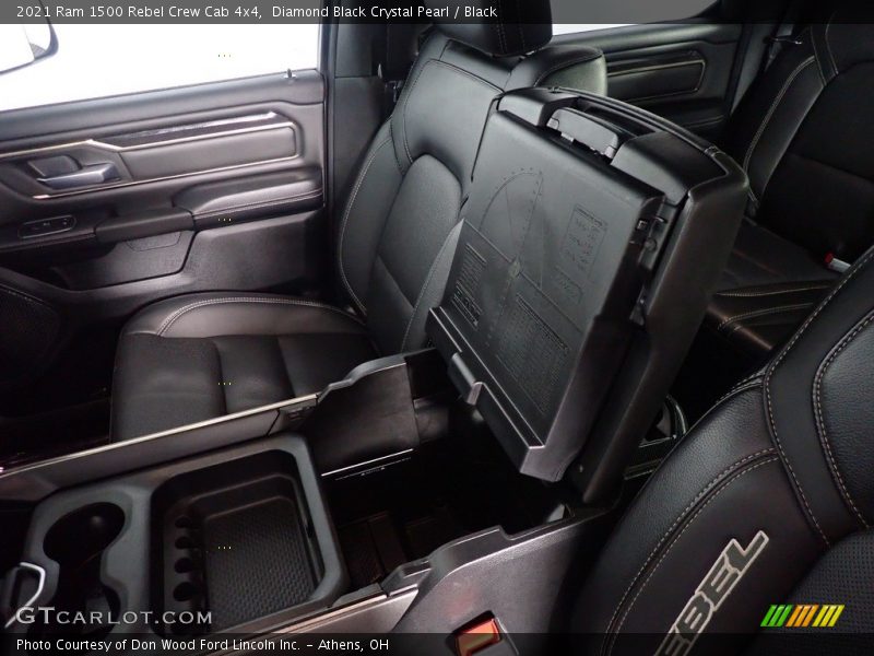 Diamond Black Crystal Pearl / Black 2021 Ram 1500 Rebel Crew Cab 4x4