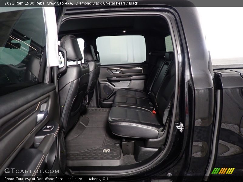 Diamond Black Crystal Pearl / Black 2021 Ram 1500 Rebel Crew Cab 4x4